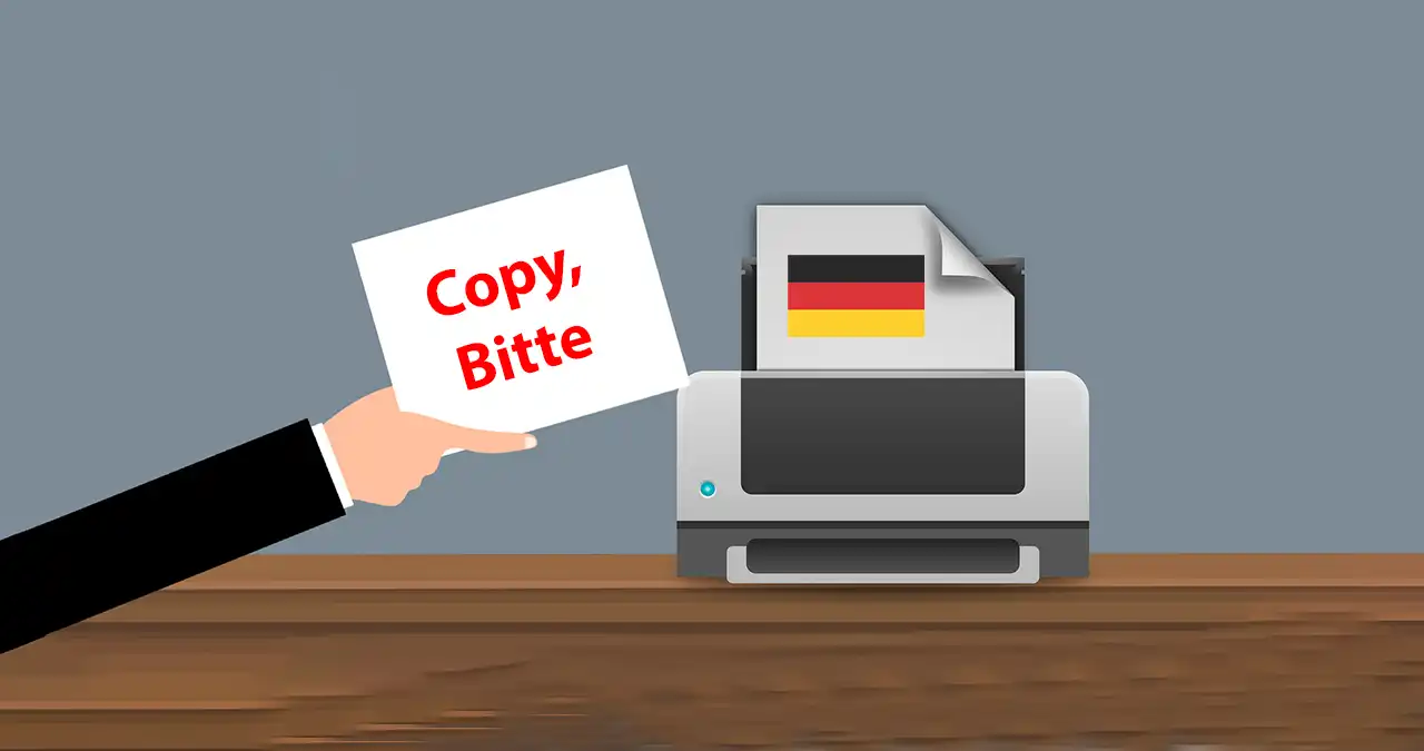 Печать документов в Германии